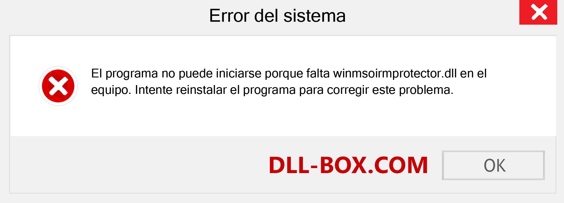 ¿Falta el archivo winmsoirmprotector.dll ?. Descargar para Windows 7, 8, 10 - Corregir winmsoirmprotector dll Missing Error en Windows, fotos, imágenes